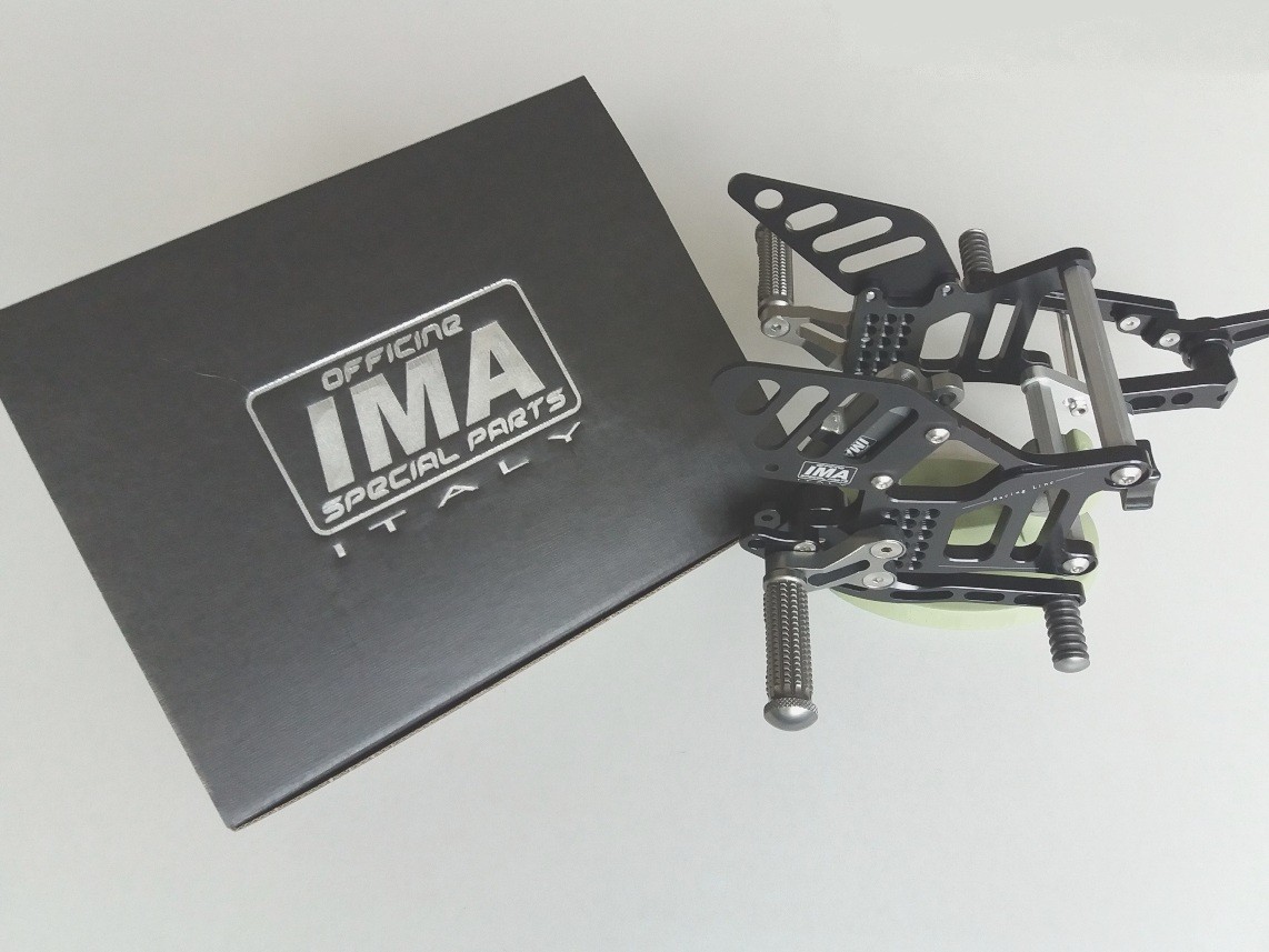 IMA Racing Billet Adjustable Rearsets - Yamaha YZF-R1/R1M (2015-2023)