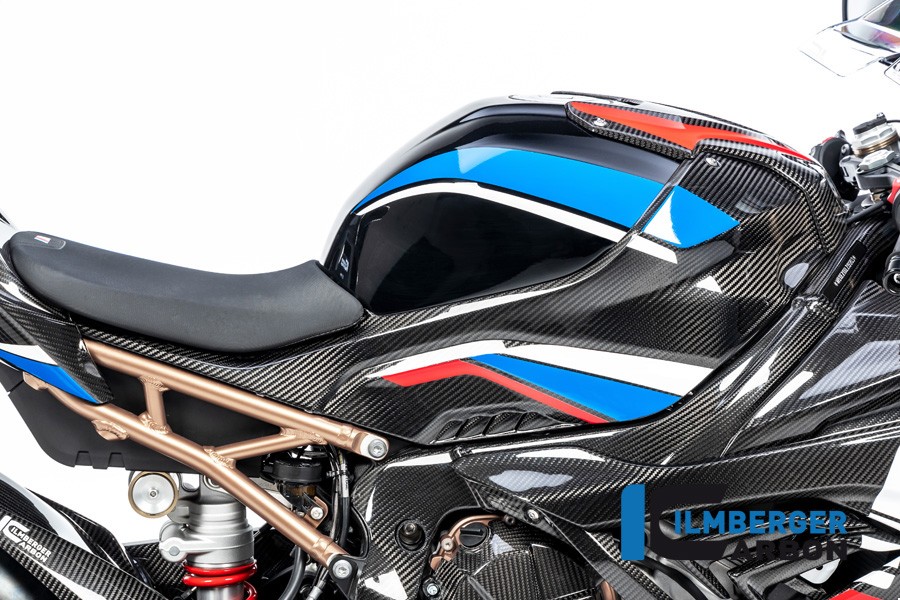Ilmberger Carbon Airbox / Tank Side Panels (Without Inserts)  - 2020 BMW S1000RR (2019 Euro)