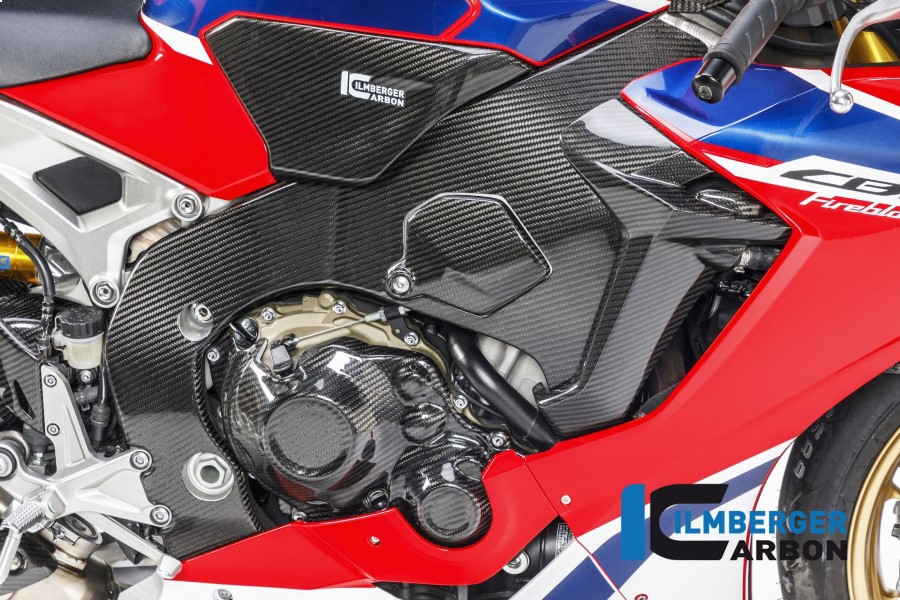 Ilmberger Carbon Frame Cover Set - 2017-2019 Honda CBR1000RR