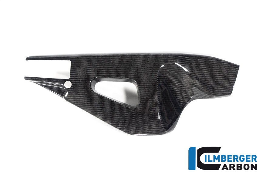 Ilmberger Carbon Fiber Swingarm Cover LEFT side Aprilia RSV4 / Tuono (2021-2022) -Gloss