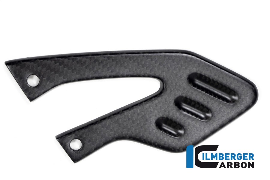 Ilmberger Carbon Fiber Left Heel Guard for Aprilia RSV4 / Tuono (2021-2022) - Matte