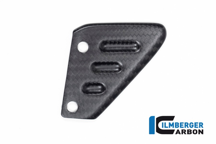Ilmberger Carbon Fiber Passenger Left Rear Heel Guard for Aprilia RSV4 / Tuono (2021-2022) - Matte Ilmberger Carbon Fiber Passenger Left Rear Heel Guard for Aprilia RSV4 / Tuono (2021-2022) - Matte