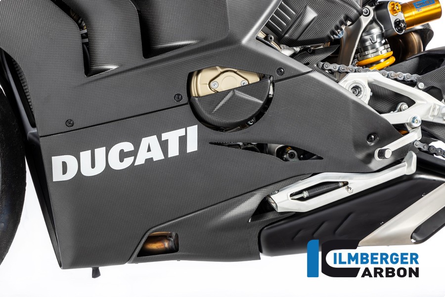 Ilmberger Carbon Lower Cowl Panel set (Matte) - Ducati Panigale V4 / V4S