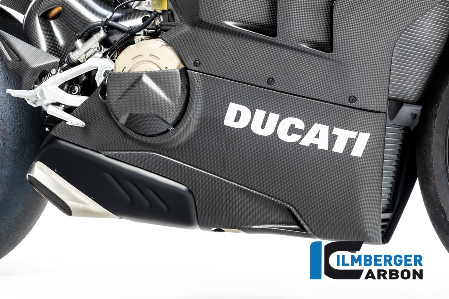 Ilmberger Carbon Lower Cowl Panel set (Matte) - Ducati Panigale V4 / V4S