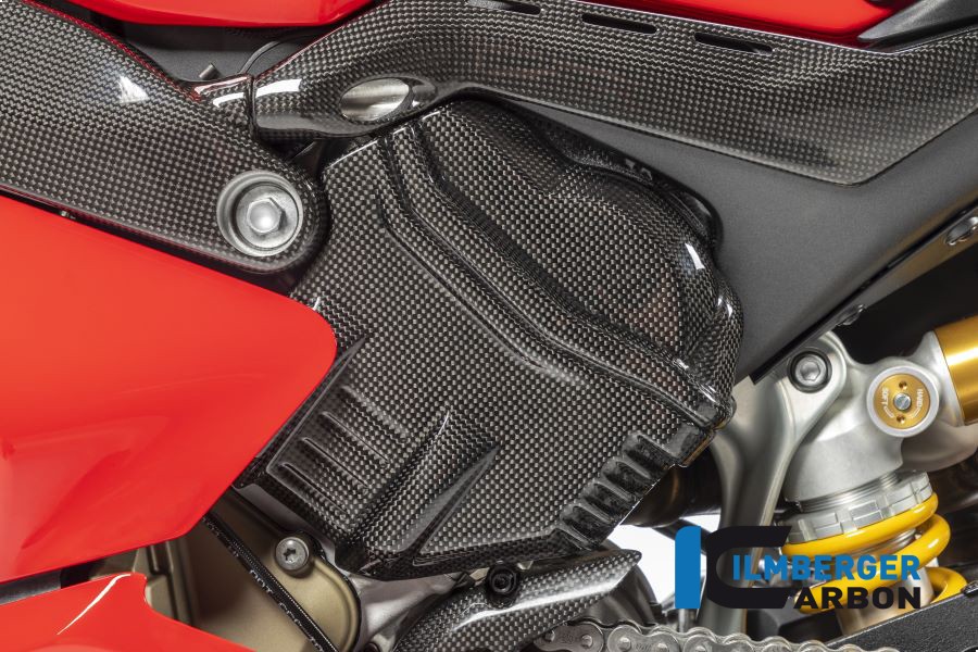 Ilmberger Carbon Cam Cover Set (Gloss) - Ducati Panigale V4 / V4S