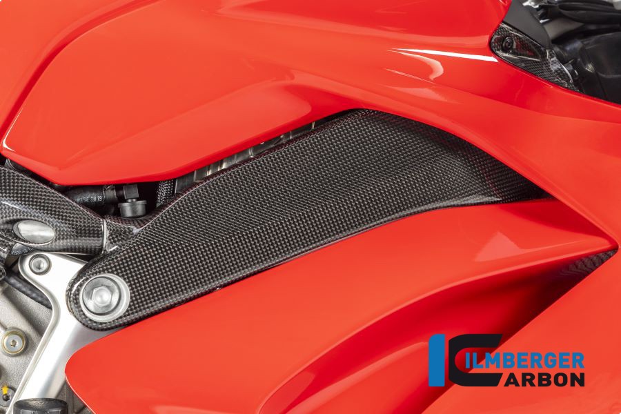 Ilmberger Carbon Frame Cover Set (Gloss) - Ducati Panigale V4 / V4S