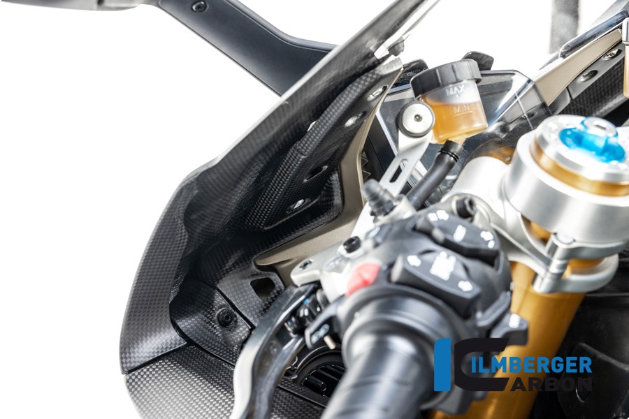 Ilmberger Carbon Instrument Panel Cover (Matte) - Ducati Panigale V4 / V4S / V4R