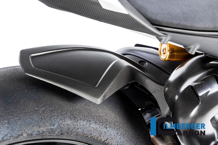 Ilmberger Rear Hugger Fender / Chain Guard (Matte) - Ducati Panigale V4 / V4S