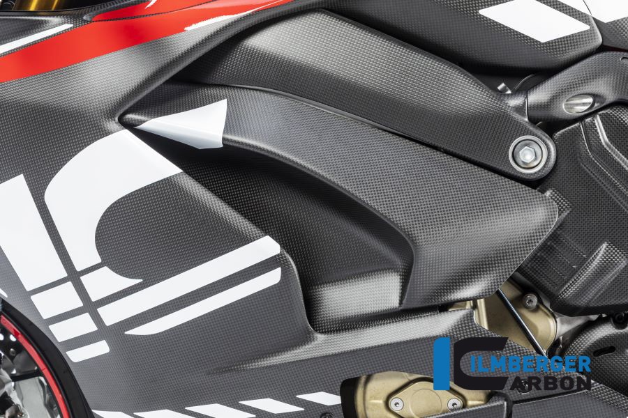 Ilmberger Carbon Fairing Side Panel Air Deflector Set (Matte) - Ducati Panigale V4 / V4S