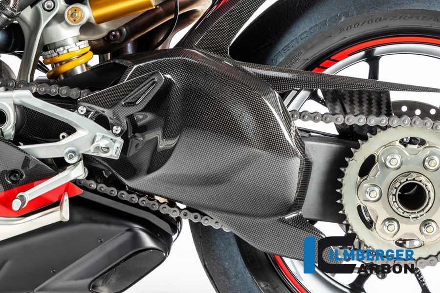 Ilmberger Carbon Swingarm Cover (Gloss) - Ducati Panigale V4 / V4S