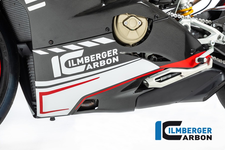 Ilmberger Carbon Lower Cowl Panel set (Gloss) - Ducati Panigale V4 / V4S