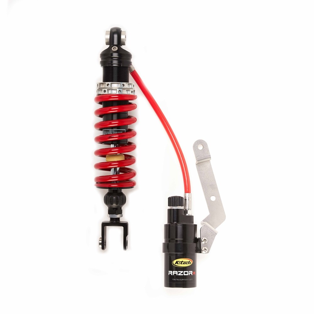 K-Tech Suspension Fully Adjustable Razor-R Rear Shock 17-18 Suzuki SV-650