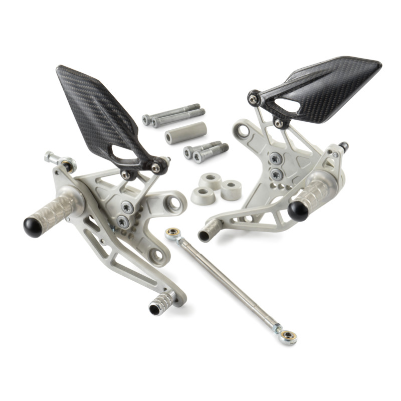 Factory Footpeg System / Rearsets Kit for KTM 890 Duke R (2020-2022) Factory Footpeg System / Rearsets Kit for KTM 890 Duke R (2020-2022)
