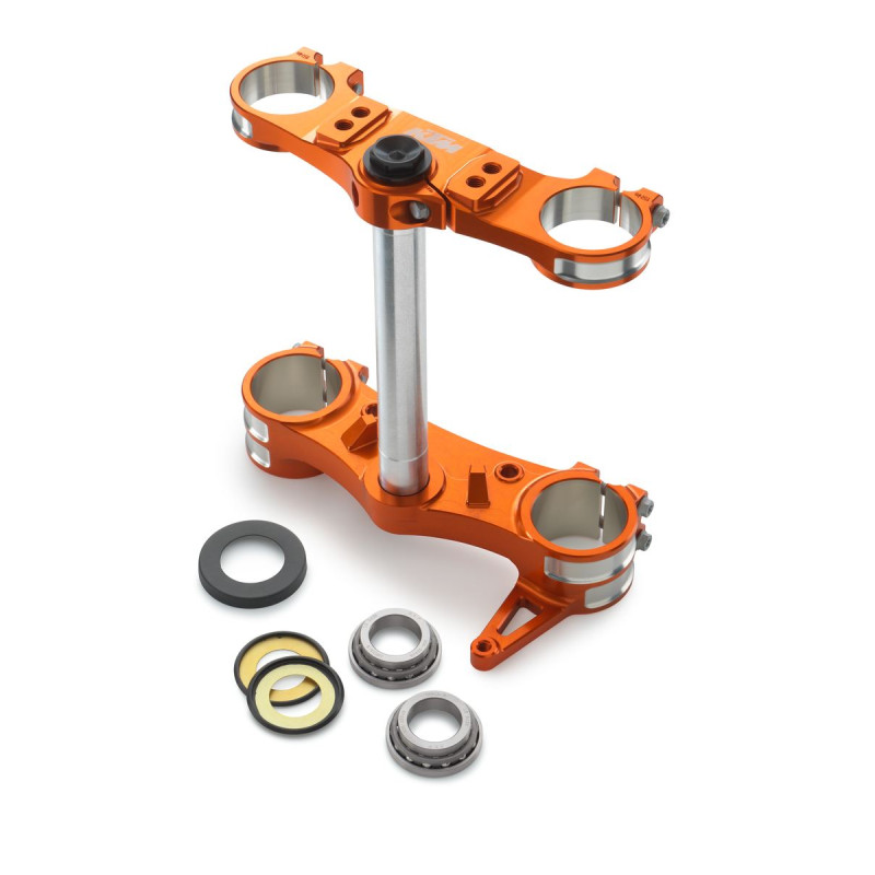 Factory Triple Clamp for KTM 890 Duke R (2020-2022) - ORANGE Factory Triple Clamp for KTM 890 Duke R (2020-2022) - ORANGE