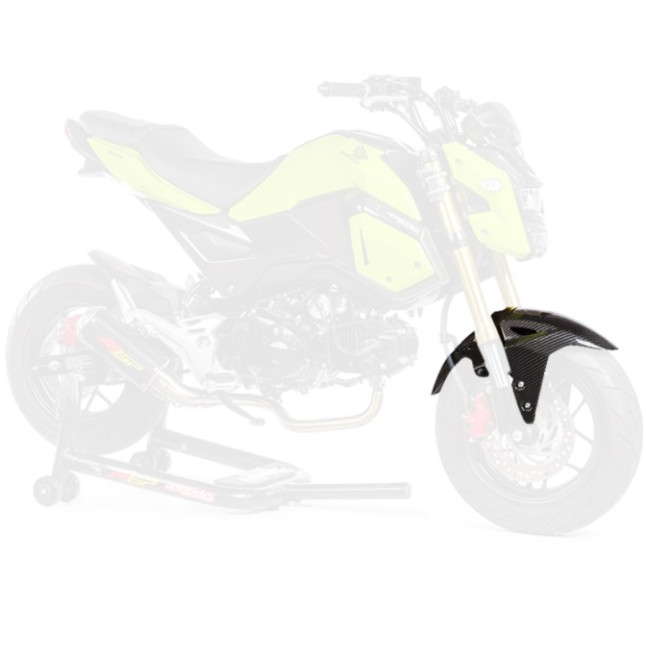Kabən™ Kaben Factory Carbon Fiber Front Fender - 2017-20 Honda Grom MSX125 Kabən™ Kaben Factory Carbon Fiber Front Fender - 2017-20 Honda Grom MSX125