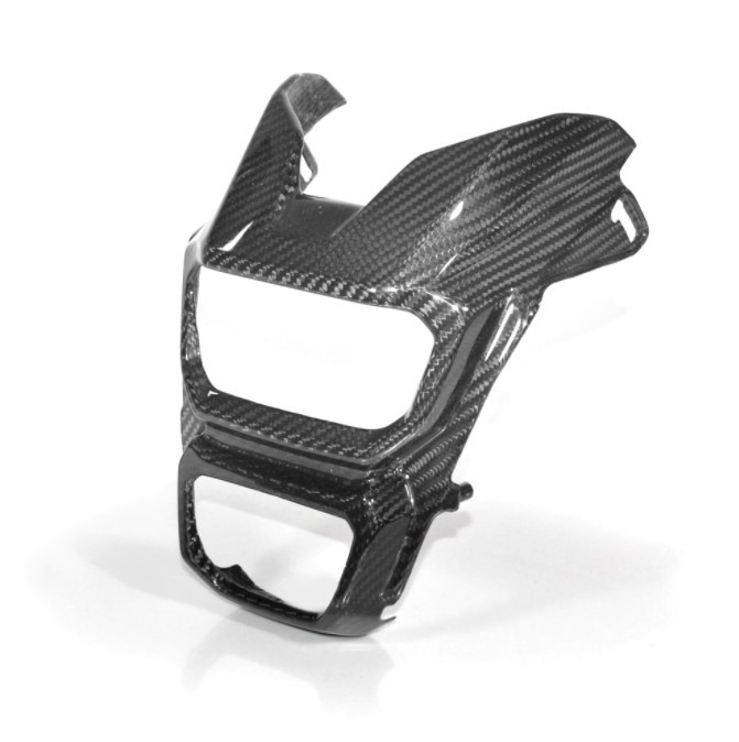 Kabən™  Kaben Factory Carbon Fiber Front Headlight Cover - 2017-20 Honda Grom MSX125