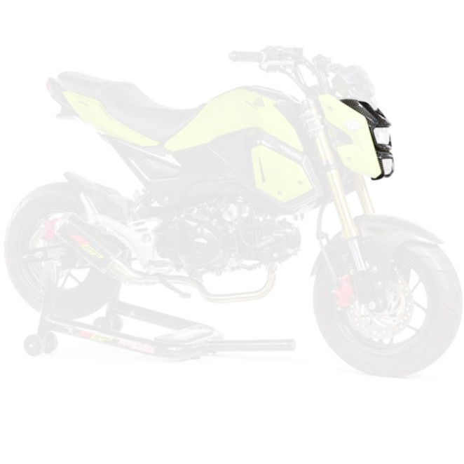 Kabən™  Kaben Factory Carbon Fiber Front Headlight Cover - 2017-20 Honda Grom MSX125