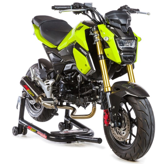 Kabən™  Kaben Factory Carbon Fiber Front Headlight Cover - 2017-20 Honda Grom MSX125