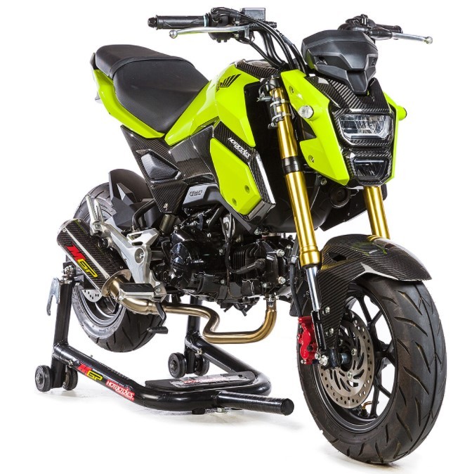 Kabən™  Kaben Factory Carbon Fiber Front Headlight Cover - 2017-20 Honda Grom MSX125