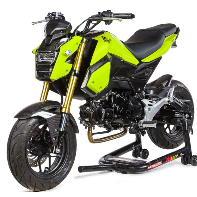 Kabən™  Kaben Factory Carbon Fiber Front Headlight Cover - 2017-20 Honda Grom MSX125