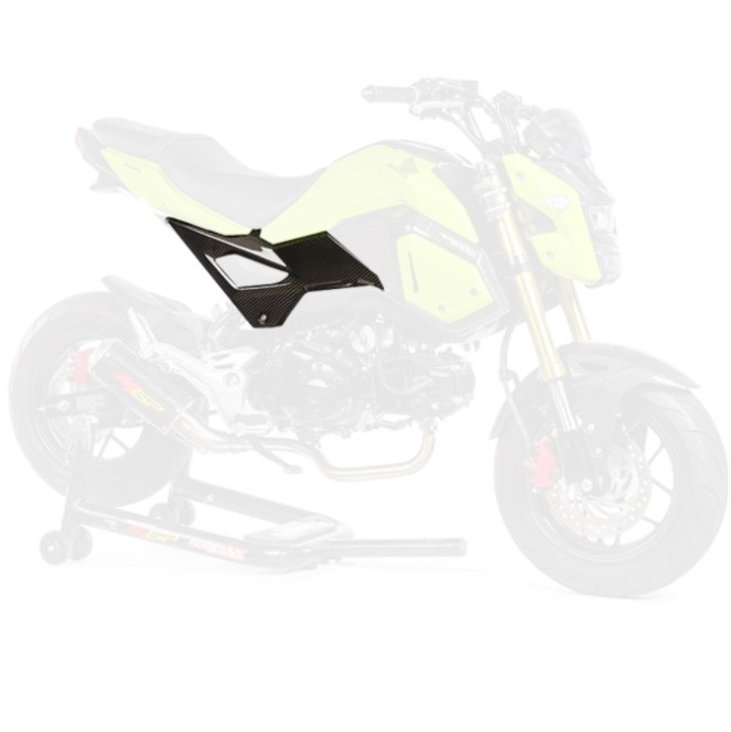 Kabən™ Kaben Factory Carbon Fiber Front Cowl - 2017-20 Honda Grom MSX125 Kabən™ Kaben Factory Carbon Fiber Front Cowl - 2017-20 Honda Grom MSX125