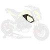 Kabən™  Kaben Factory Carbon Fiber Side Cowl - 2017-20 Honda Grom MSX125