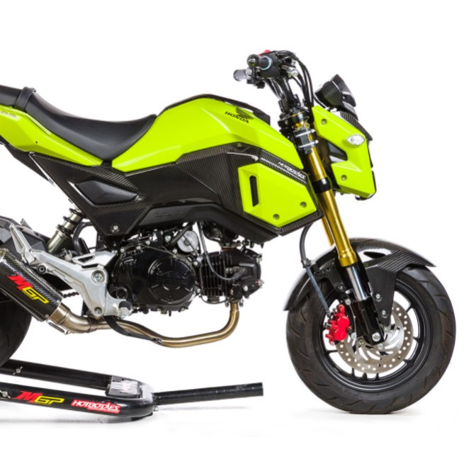 Kabən™  Kaben Factory Carbon Fiber Side Cowl - 2017-20 Honda Grom MSX125