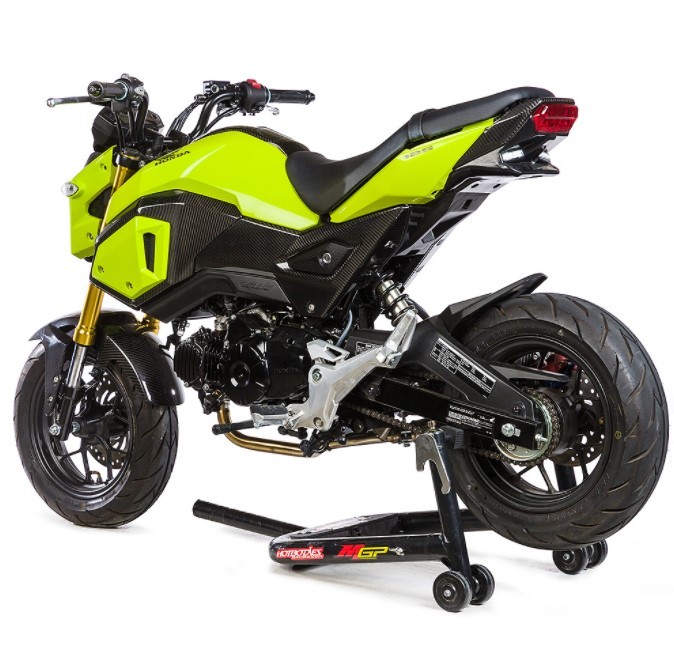 Kabən™  Kaben Factory Carbon Fiber Rear Cowl - 2017-20 Honda Grom MSX125