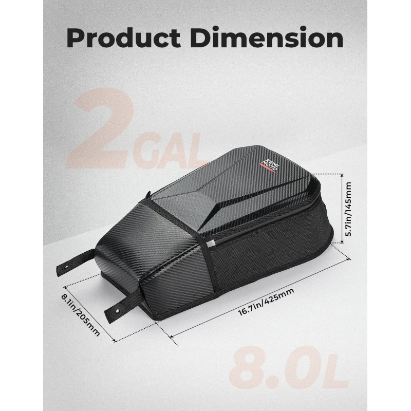 Kemimoto Shoulder Storage Bag | CAN-AM Maverick R (2024-2026) Kemimoto Shoulder Storage Bag | CAN-AM Maverick R (2024-2026)