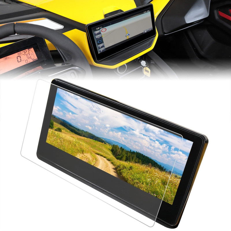 Kemimoto Screen Protector 10.5" × 4.9“ | CAN-AM | Maverick R (2024-2026) Kemimoto Screen Protector 10.5" × 4.9“ | CAN-AM | Maverick R (2024-2026)