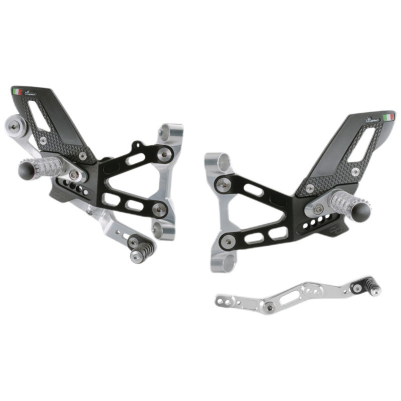 LighTech Track System Rearsets w/ Fixed Footpegs | BMW | S1000RR (2020-2025) / M1000RR (2022-2025) LighTech Track System Rearsets w/ Fixed Footpegs | BMW | S1000RR (2020-2025) / M1000RR (2022-2025)