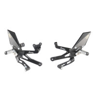LighTech Track System STD + GP Shift Rearsets w/ Folding Footpegs | Ducati | Panigale V4 (2018-2024) / Streetfighter V4 (2021-2023) 