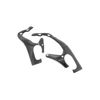 LighTech Gloss Carbon Frame Protector Set - 2017+ Suzuki GSX-R1000 / 1000R