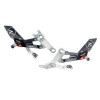 LighTech 'Track System' Adjustable Rearsets R Version (Standard / GP Shift)  -  BMW S1000RR K67 2020 - 2020