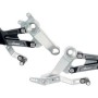 LighTech 'Track System' Adjustable Rearsets R Version (Standard / GP Shift)  -  BMW S1000RR K67 2020 - 2020