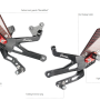 LighTech 'Track System' Adjustable Rearsets  R Version  -  2017-2018 CBR1000RR / SP 