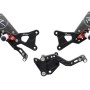 LighTech 'Track System' Adjustable Rearsets R Version (GP Shift )  -  2009-2014 BMW S1000RR / HP4