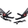 LighTech 'Track System' Adjustable Rearsets R Version | BMW | S1000RR / HP4 (2015-2018) / S1000R (2017-2023)