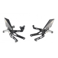 LighTech 'Track System' Adjustable Rearsets (GP Shift )  -  2009-2016 BMW S1000RR / HP4