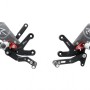 LighTech 'Track System' Adjustable Rearsets  R Version  -  2015-2017 Suzuki GSX-S1000