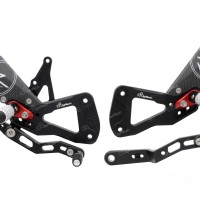 LighTech 'Track System' Adjustable Rearsets R version (Black) - 2017-2018 Suzuki GSX-R1000 / 1000R LighTech 'Track System' Adjustable Rearsets R version (Black) - 2017-2018 Suzuki GSX-R1000 / 1000R