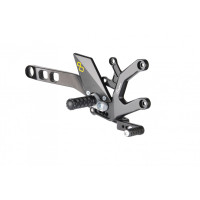 LighTech 'Track System' Adjustable Rearsets  -  2016-2017 Yamaha FZ-10 / MT-10