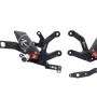 LighTech 'Track System' Adjustable Rearsets  R Version  -  2017-2019 Yamaha YZF-R6