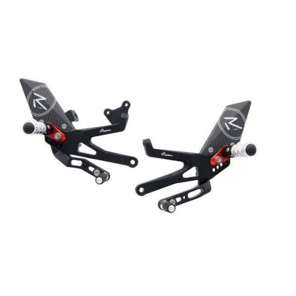 LighTech 'Track System' Adjustable Rearsets R version | Ducati | Panigale V4 / V4S / V4R (2018-2024)