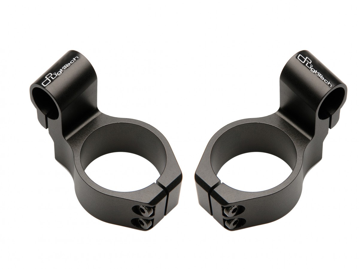 Lightech 50mm Clip Ons 40mm Offset / 20mm Rise - With Bars