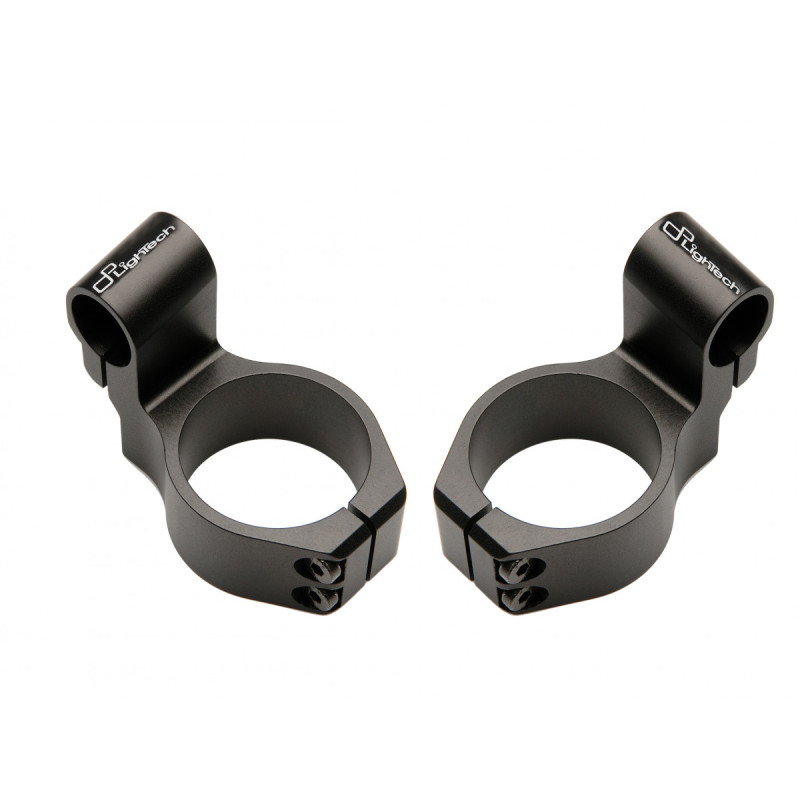 Lightech 48mm Clip Ons 40mm Offset / 20mm Rise With Bars Lightech 48mm Clip Ons 40mm Offset / 20mm Rise With Bars