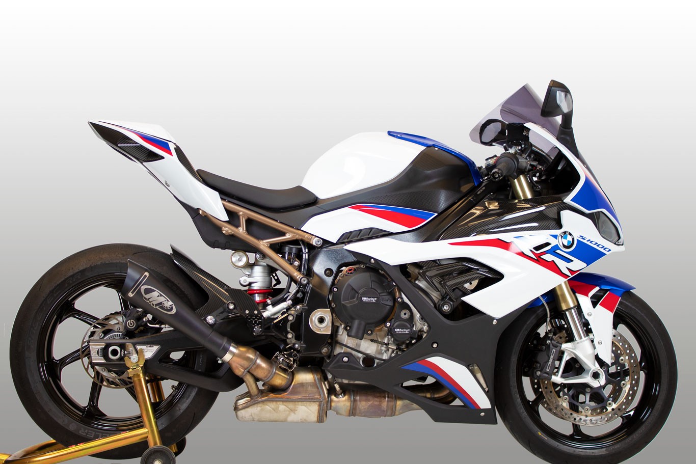 M4 BLACK GP19 SLIP-ON 2020-2022 BMW S1000RR