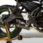 M4 FULL SYSTEM CARBON FIBER CANISTER 2017-2023 Kawasaki Ninja 650/Z650