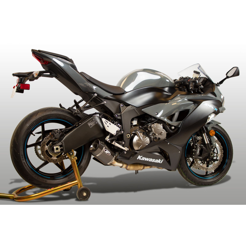 M4 CARBON FIBER STREET SLAYER SLIP-ON 2009-2024 Kawasaki ZX-6R
