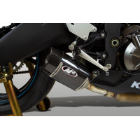 M4 CARBON FIBER STREET SLAYER SLIP-ON 2009-2024 Kawasaki ZX-6R
